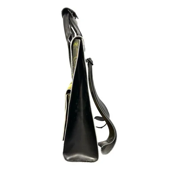 SUPER RARE Dr Martens Renaissance Print Leather Backpack Art-Inspired Top Handle - Picture 3 of 13